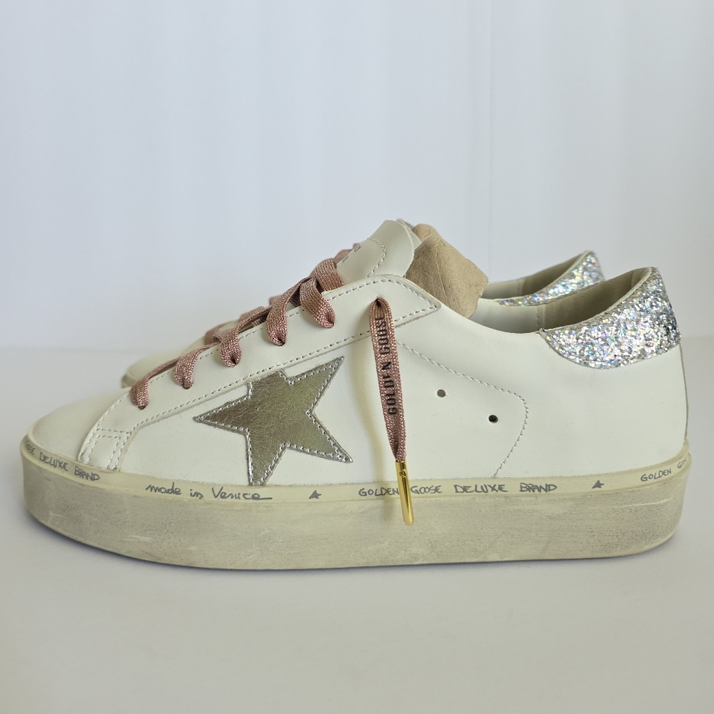 Womens Golden Goose Hi Star Shoes Size 40 - Picture 7 of 9